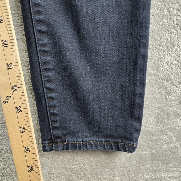 Madewell Jeans Womens 28x25 Blue Denim Skinny Skinny Crop Stretchy Dark Wash - Picture 5 of 14